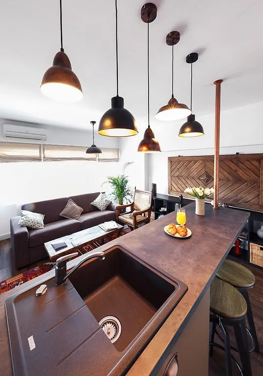Bohemian Old Town Boutique Apartment Bucharest Romania